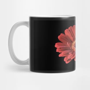 Single Red Gerbera flower Mug